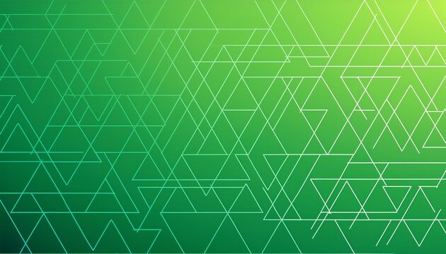 abstract triangles green gradient for background geometric style - Powered by Adobe
