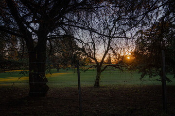 Atardecer en las sierras cordobesas