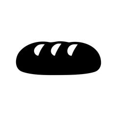 	Loaf of Bread Icon - Bakery Food Symbol	
