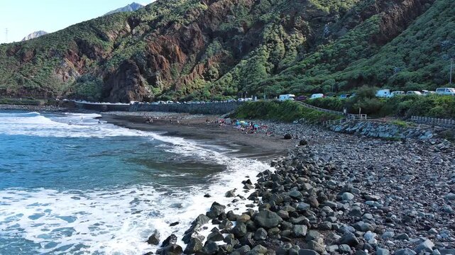 Enjoy Stunning Views of the Coastline Playa de Almaciga Tenerife