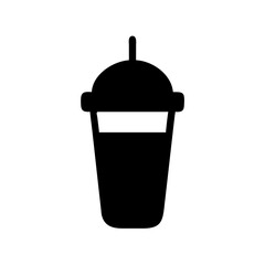 Simple Apple Fruit Icon - Healthy Food Vector