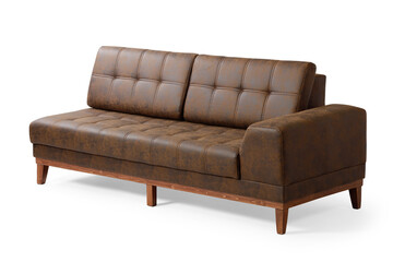 Sofa from Three-quarter view isolated on white background