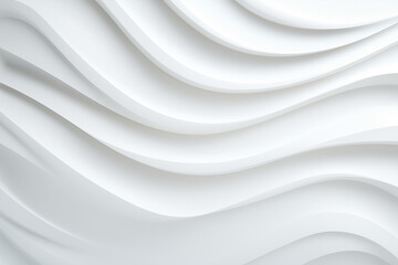 Futuristic white background with embossed linear relief, shallow 2.5D effect, glowing overexposed tone in flat view.