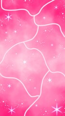aesthetic pink wallpaper background illustration	