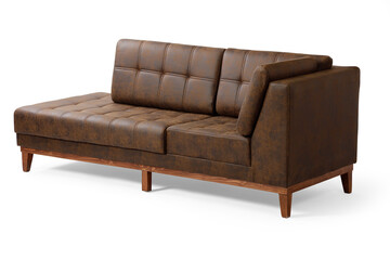 Sofa from Three-quarter view isolated on white background