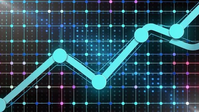 Stock market analysis charts and graphs showing trends in financial data representation visuals