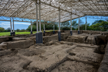 Archaeological excavations in ancient Gabala Azerbaijan