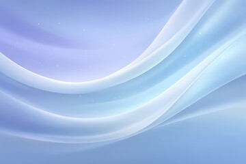 Naklejka premium Soft Wave Patterns in Shades of Blue and Purple with Gentle Gradients and a Calm Atmosphere for Background Use