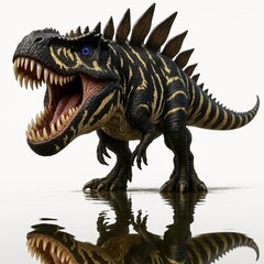 Fototapeta premium Tygranosaurus on a white background