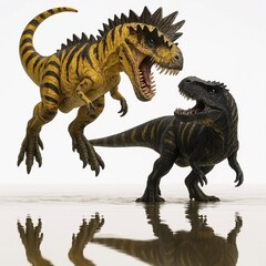 Tygranosaurus on a white background