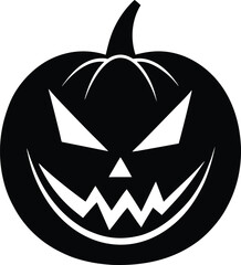 Scary Jack-o'-lantern Icon