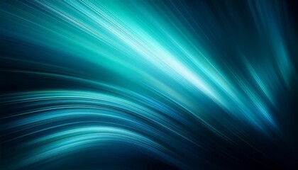dynamic modern dark turquoise blue emerald green blurred wallpaper rays of light flowing over dark blue soft texture