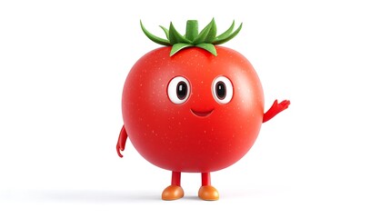 3d cartoon character tomato costume
