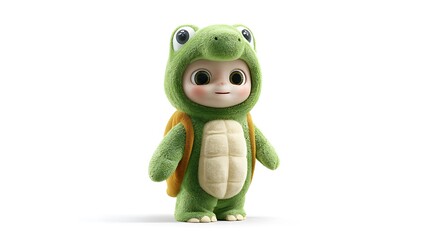 3d cartoon character turtle costume