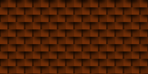 A seamless brown wooden texture pattern and chocolate leather design combine for a sweet, dark decoration backdrop. bar, vector, illustration, square, food, dessert, candy, block, metal, color