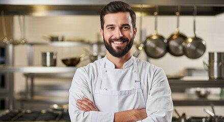 Male Chef Crossing Arms