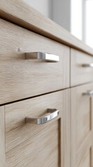 Elegant Wooden Drawers Showcase Fine Craftsmanship in Modern Design