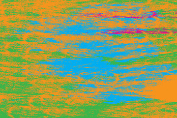 Abstract colorful background with brush style