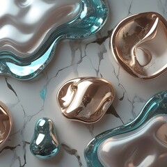 tin can on black background