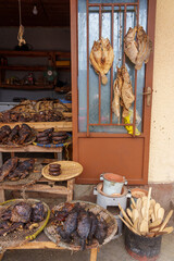 street and urban scene in African city