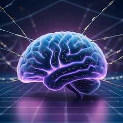 3d rendered illustration of human brain