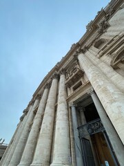 Naklejka premium roman forum in rome italy
