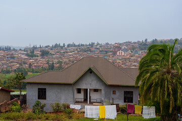 street and urban scene in African city