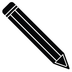 pencil outline vector icon