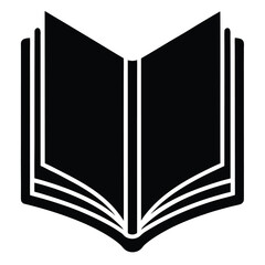 book outline vector icon