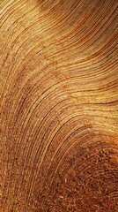 Naklejka premium Nature's Canvas: A close-up view reveals intricate details, textures and patterns, showcasing the timeless beauty of wood grain and the artistry of nature.