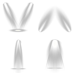 Finally, it includes light beams and a light effect. The vector set of light includes a light source, studio lighting, walls, and a PNG. PNG Four bright spotlights shine on a dark stage. PNG sunlight