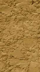 Close-up of Inca adobe ruins texture