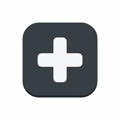 Obraz premium Sleek Minimalistic Plus Ultra Icon