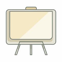 Minimalist Presentation Board Icon