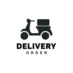 delevery order cycle vector illustration 