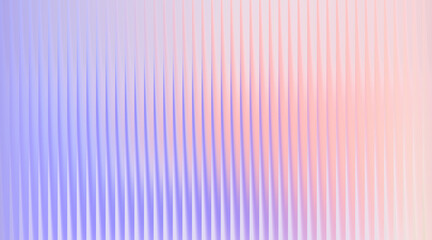 Fototapeta premium Pastel gradient background with vertical ribbed texture