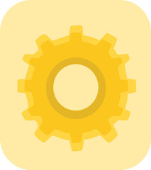 gear icon vector illustration