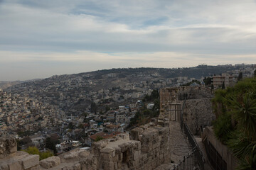 The historical and ancient city of Jerusalem