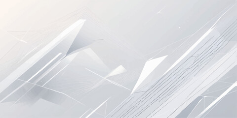 Abstract digital blue line pattern technology concept banner background vector illustration