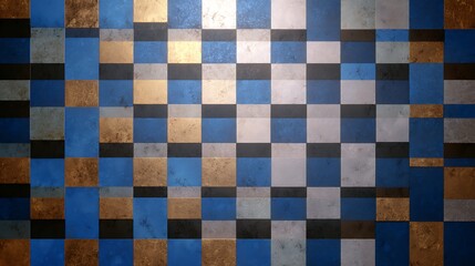 Fototapeta premium abstract background with chessboard motif
