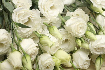 mixed flower bouquet of various types of flowers and colors