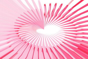 Obraz premium Abstract Pink and White Burst Design for Modern Backgrounds and Creative Projects with Dynamic Lines