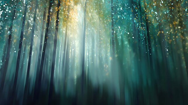 lush trees in tropical forests