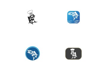 Jumping Dolphin Logo – Minimal Aquatic Animal Icon