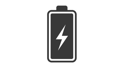 Battery icon representing a full charge ready to power electronic devices efficiently
