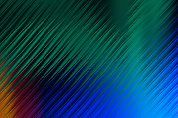 Gradient Diagonal Lines Background in Green Blue and Orange with Smooth Transitions for Modern Designs