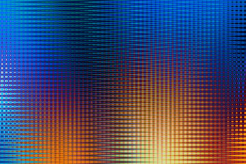 Obraz premium Vibrant Abstract Background with Interwoven Lines in Blue Orange and Purple Tones for Modern Designs