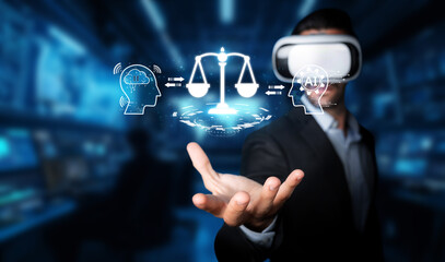 A professional in virtual reality explores the balance between artificial intelligence and legal...