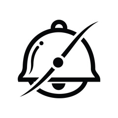 Vector art of mute notification for silence mode