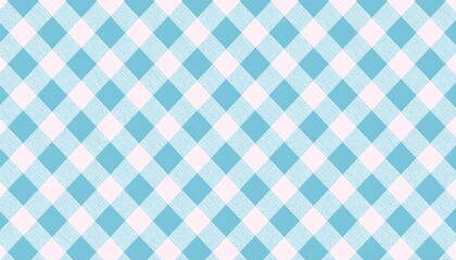 Diagonal grid pattern with alternating light blue and soft pink color blocks